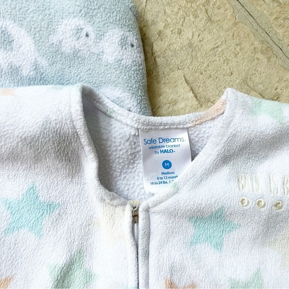 Bundle of 4 Halo Sleep Sacks Fleece Unisex Sizes Small, Medium, XL, 0-24months - Picture 5 of 8